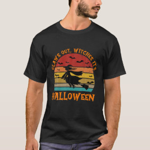 Claws Out, Hexen Es ist Halloween-Vintag T-Shirt