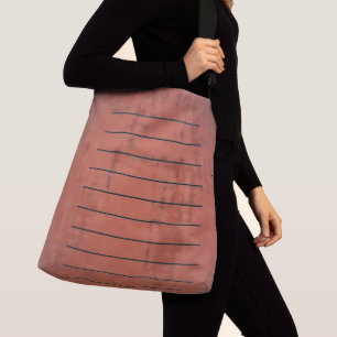 Clay Abstrakt Crossbody Tote Bag von Detailwissens Tragetaschen Mit Langen Trägern