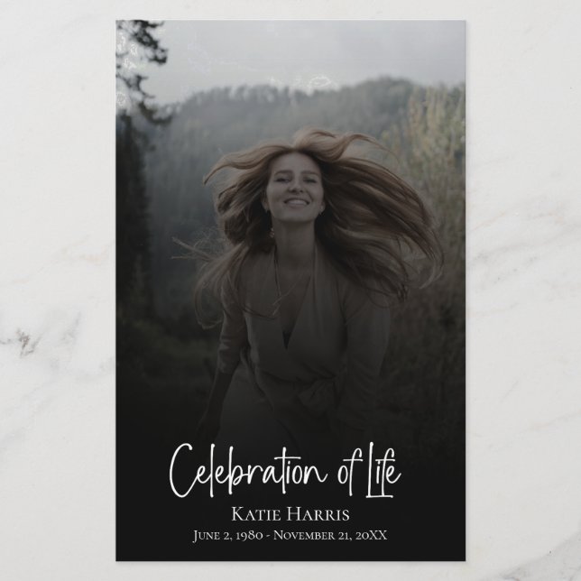 Clay Beeral Script Feier zum Lebensbudget Flyer (Vorne)