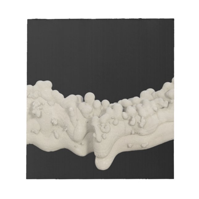 Clay Concretion Notizblock (Vorderseite)