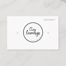 Clay-Earring-Display-Karten