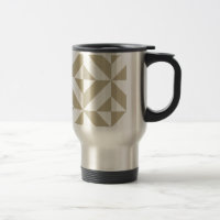 Clay Geometric Deko Cube Pattern