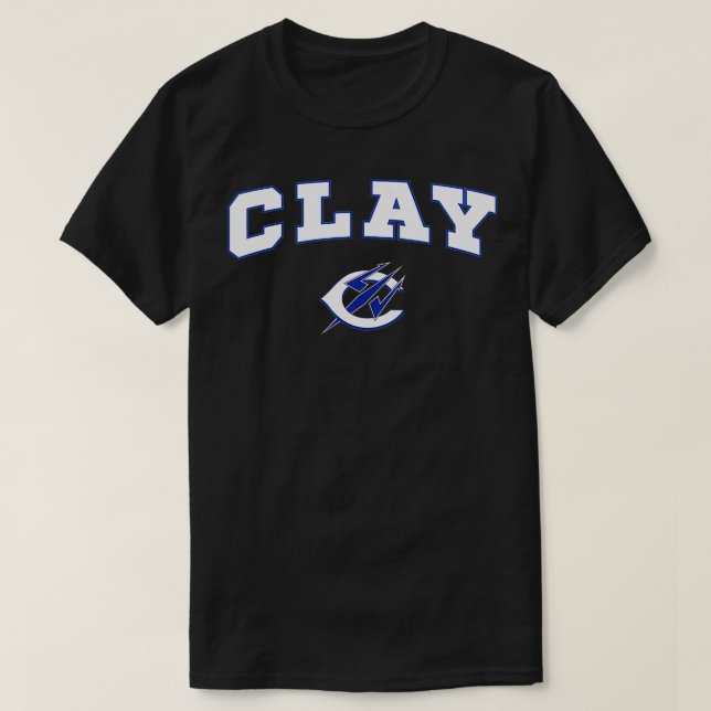 Clay High School Blue Devils T-Shirt (Design vorne)