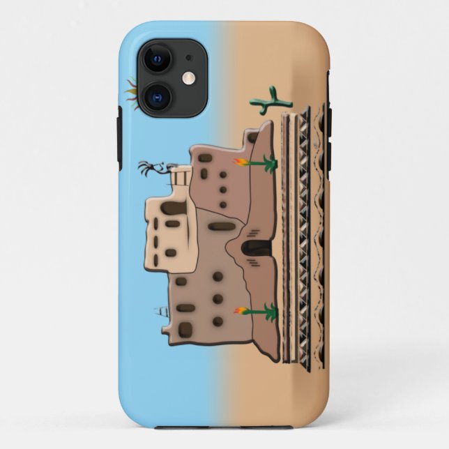 Clay House Case-Mate iPhone Hülle (Rückseite)