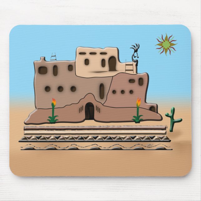 Clay House Mousepad (Vorne)