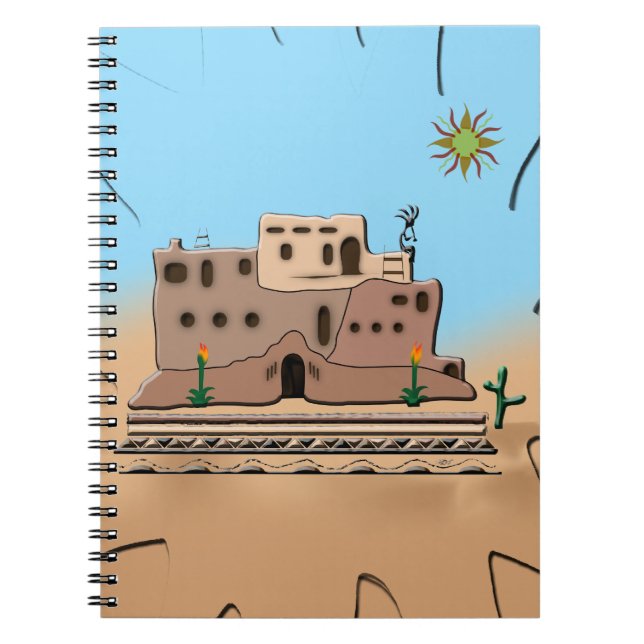 Clay House Notizblock (Vorderseite)