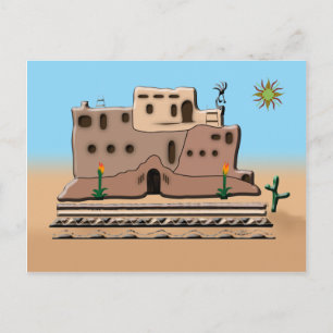 Clay House Postkarte