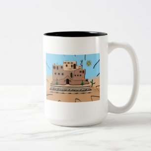 Clay House Zweifarbige Tasse