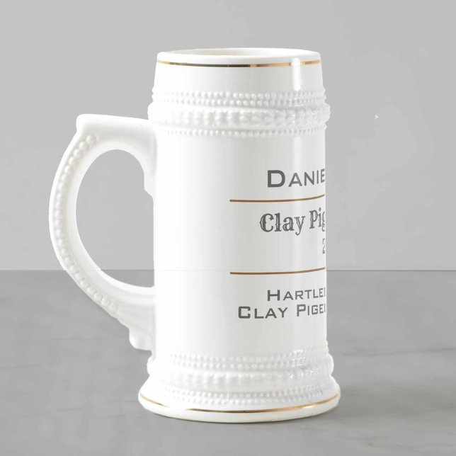 Clay Pigeon Champion Bierglas (Von Creator hochgeladen)