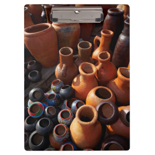 Clay Pots, Hazyview, Mpumalanga, Südafrika Klemmbrett