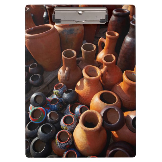 Clay Pots, Hazyview, Mpumalanga, Südafrika Klemmbrett (Vorderseite)