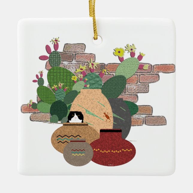 Clay Pots Ornament (Vorderseite)