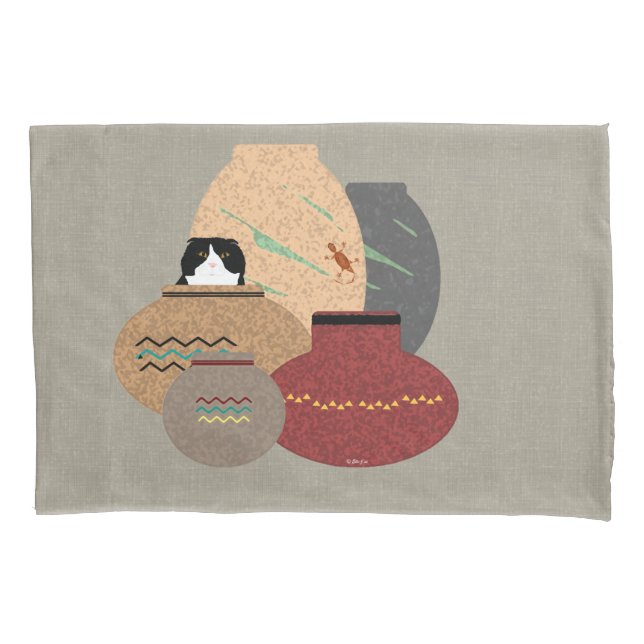 Clay Pots Pillow Case Kissenbezug (Vorderseite)