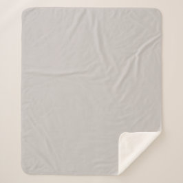Clay Solid Color Sherpadecke