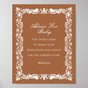 Clay Talavera Tile Advice für Baby Showspiel Poster