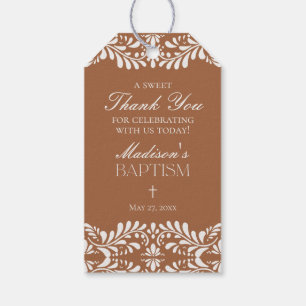 Clay Talavera Tile Spanische Fiesta Taufen Favorit Geschenkanhänger