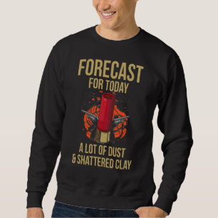 Clay-Target-Shooting für einen Trap-Shooter Sweatshirt