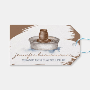 Clay Turner Potterie Keramik Kunst-Skulptur handge Geschenkanhänger