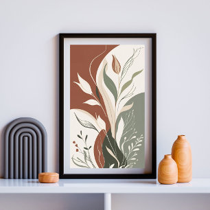 Clay und Leaf II Poster