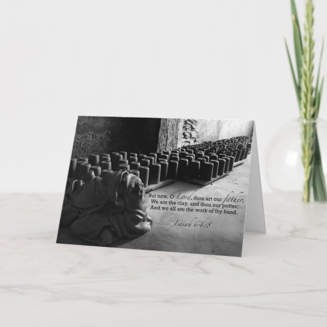 Clay und Potterie Karte (Vorderseite)