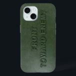 Claymore Mine Case-Mate iPhone Case<br><div class="desc">Wenn die Leute sehen, dass du diesen Handy-Fall hältst, werden sie persönlich mit deiner eigenen Claymore-Mine leben. Ihre Feinde werden viel weniger aggressiv sein, wenn sie erkennen, dass sie das unklare Ziel eines der ekligsten und barbarischsten militärischen Feldinstrumente sind, die der modernen Kriegsführung bekannt sind. Ihr ist natürlich Fake, aber...</div>