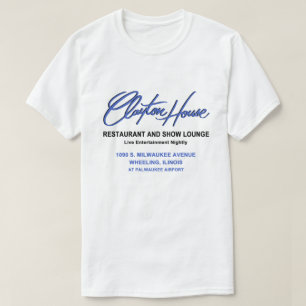 Clayton House Restaurant, Wheel, IL T-Shirt