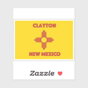Clayton NM Aufkleber