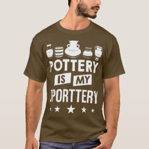 Clayware Clay Keramik Skulptur Keramiken Potter T-Shirt