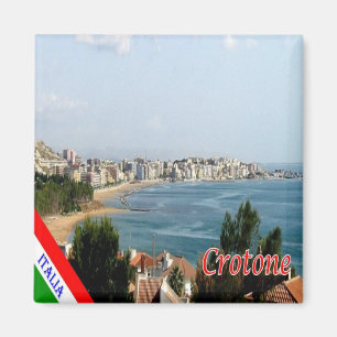 CLB026 CROTONE - Calabria - Italy - Fridge Magnet