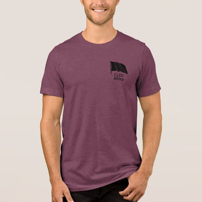 CLDJ Black Flag Tri-Mix-T - Shirt (Vorderseite)