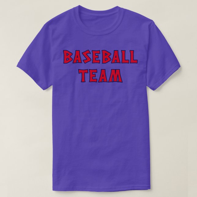 CLE Baseball Team White 1 T-Shirt (Design vorne)
