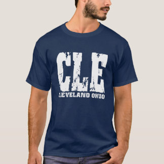 CLE die Arten Cleveland, Ohio T-Shirt Männer u.