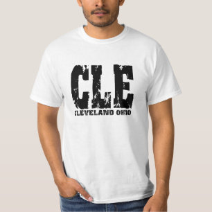 CLE die Arten Cleveland, Ohio T-Shirt Männer u.