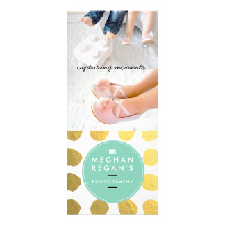 Clean Design Rack Card - Fotografisches Marketing Werbekarte