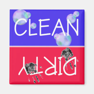 CLEAN DIRTY Geschirrspüler Magnet