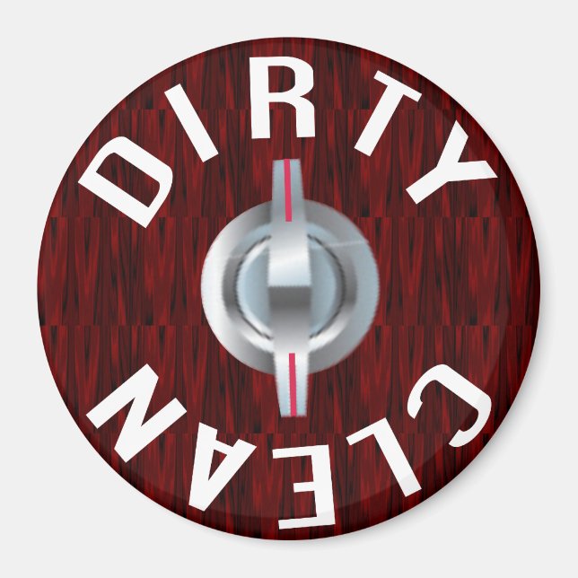 Clean Dirty Magnet 2 (Vorne)