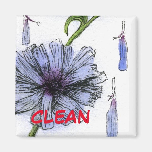 Clean Dishwasher Status Magnet (Vorne)
