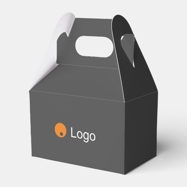Clean monochrome Unternehmen Geschenkschachtel (Vorderseite)