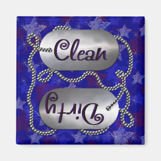 Clean N Dirty Patriotic 1 (Geschirrspüler Magnet) Magnet