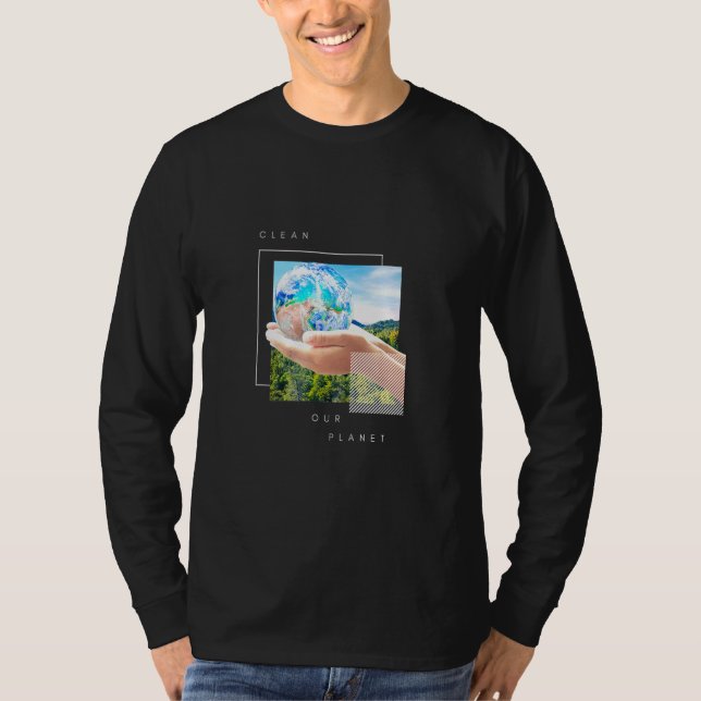 Clean Our Planet Blue Skies Edition T-Shirt (Vorderseite)