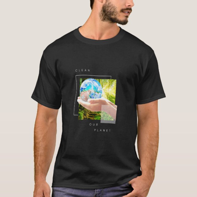 Clean Our Planet Forest Edition T-Shirt (Vorderseite)