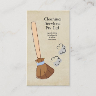Cleaner Cleaner Service Business Visitenkarte