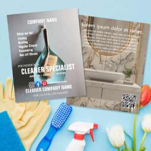 CLEANER SPECIALIST-Zuhause-Helfer Flyer