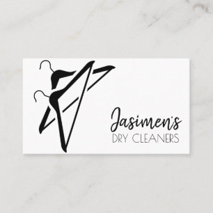 Cleaners Cleaners Vorlage für die Trockenreinigun Visitenkarte