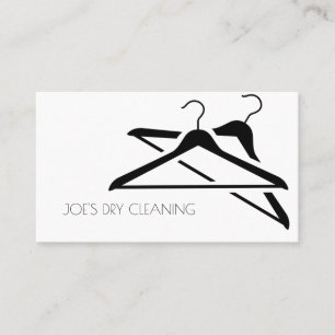 Cleaners Cleaners Vorlage für die Trockenreinigun Visitenkarte