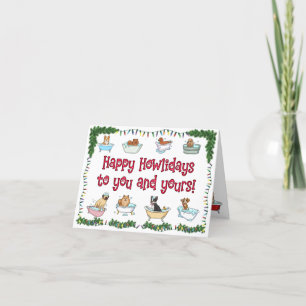 Cleanest Pup LLC Feiertagskarte