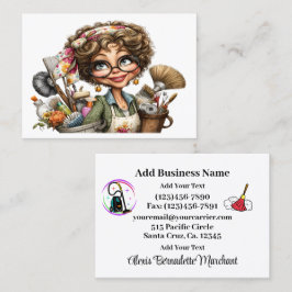 Cleaning Service Housekeeping Business Card Visitenkarte