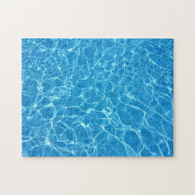 Clear Blue Water Jigsaw Puzzle (Horizontal)