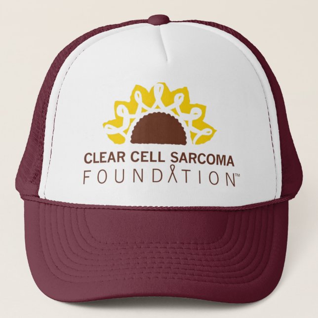 Clear Cell Sarcoma Foundation Trucker Hat Truckerkappe (Vorderseite)