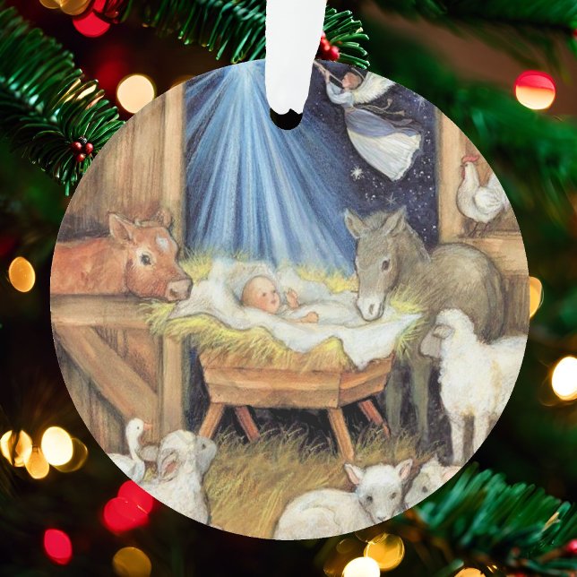 Clear Christmas 1 Foto Template Kids Picture Ornament (Von Creator hochgeladen)